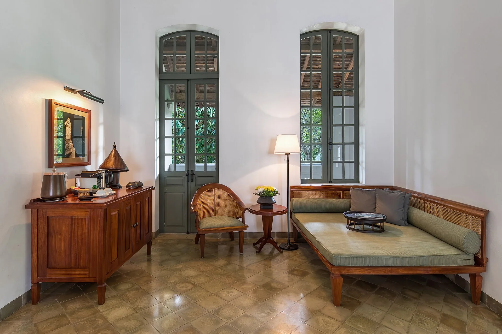 Suite lounge, Amantaka, Luang Prabang